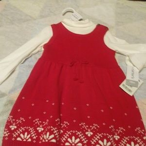 Carter's Dress,with turtle neck
